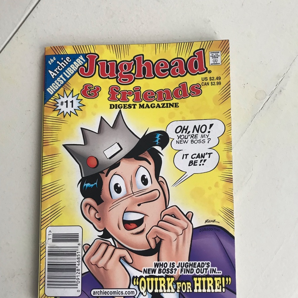 Jughead & Friends Digest Magazine #11- Yellow Cover